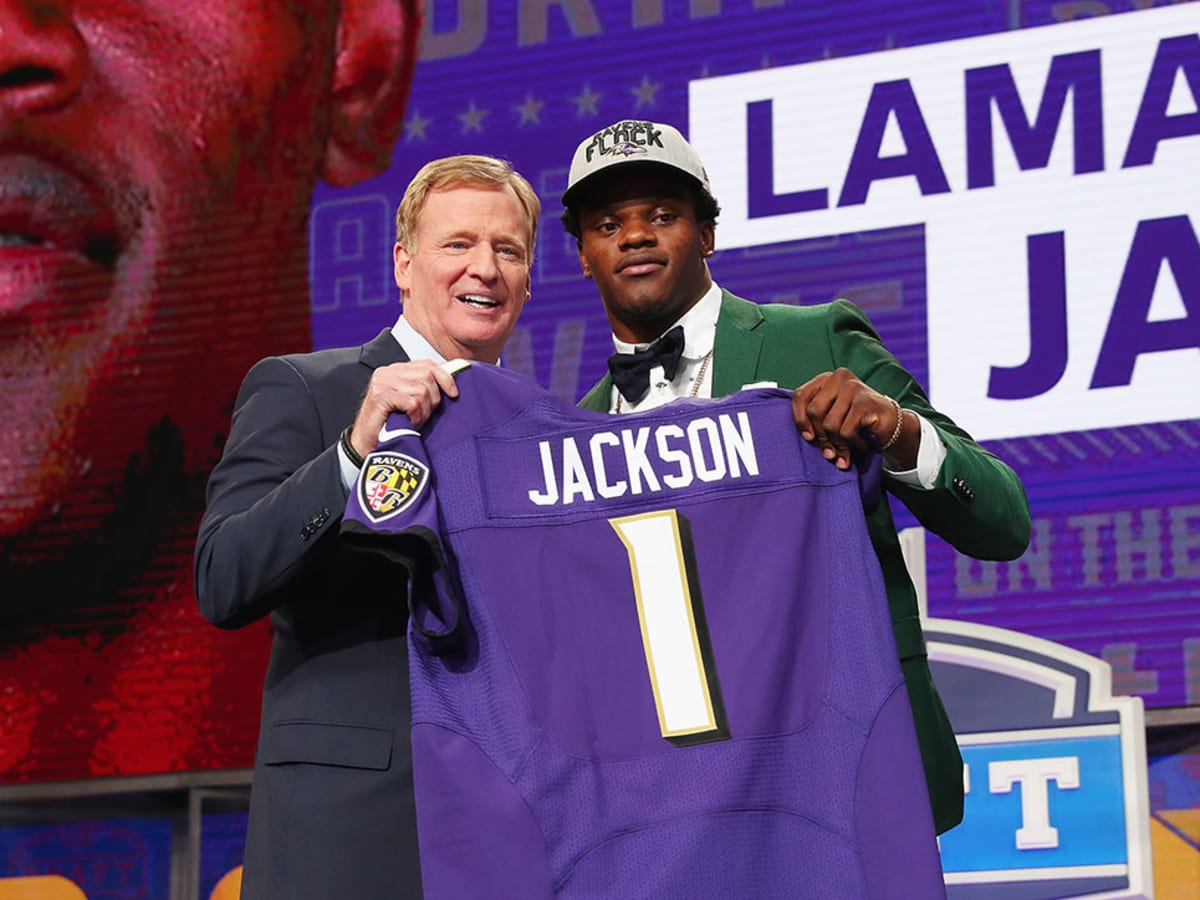 Lamar Jackson clearly unhappy with how Ravens' draft is going - Sports  Illustrated