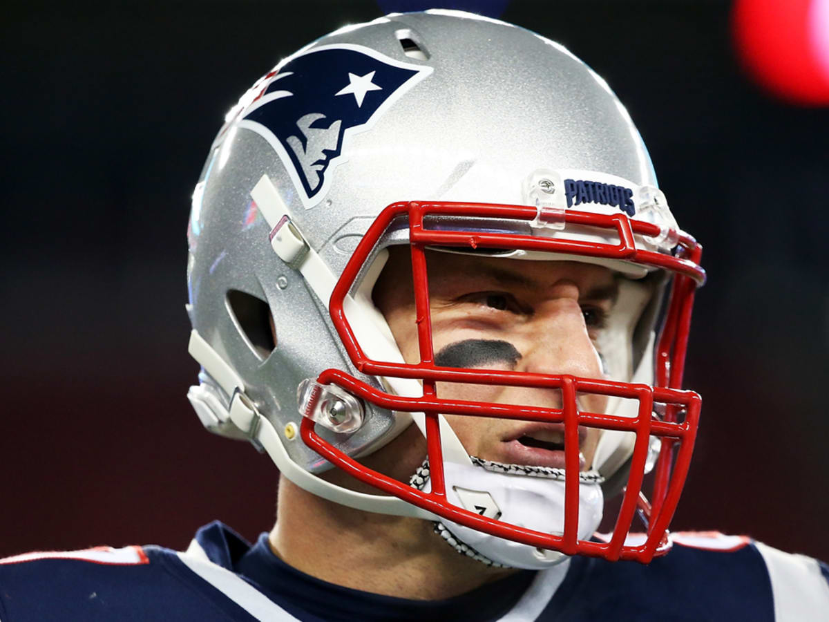 LOOK: Rob Gronkowski goes full bro, changes jersey number to 69