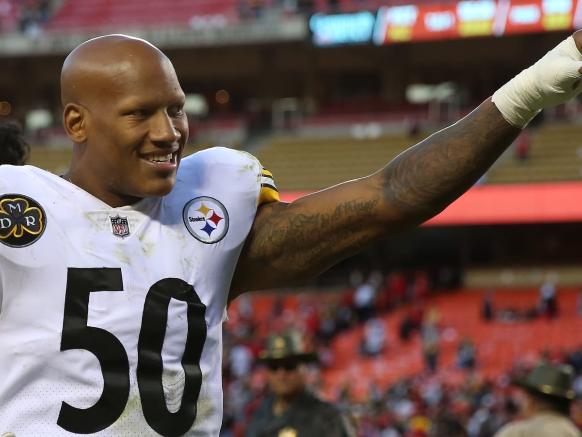 Pittsburgh Steelers linebacker Ryan Shazier regains feeling in his