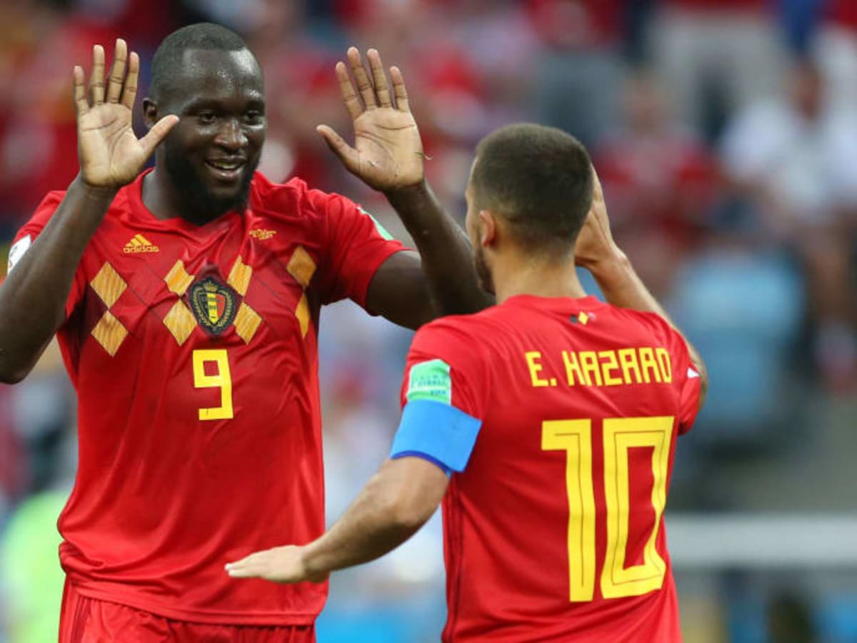 Adidas Belgium Away Shirt with Lukaku 9 Printing