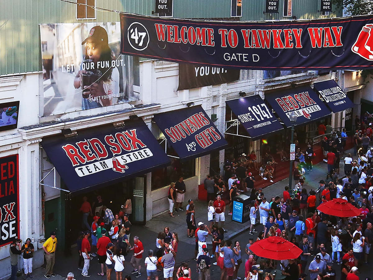 It's official, Yawkey Way is no more. Jersey Street has returned
