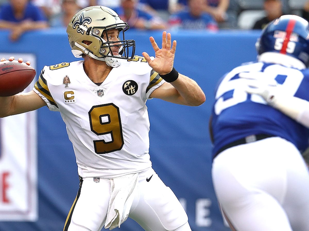 Near-perfect Drew Brees breaks two records during the New Orleans