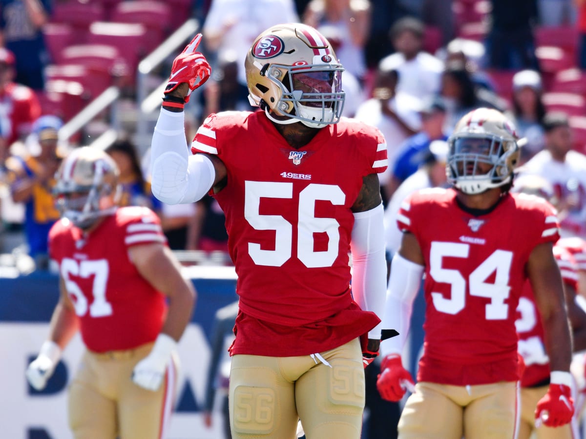 Sidelined linebacker, Kwon Alexander, proud of 49ers defense's