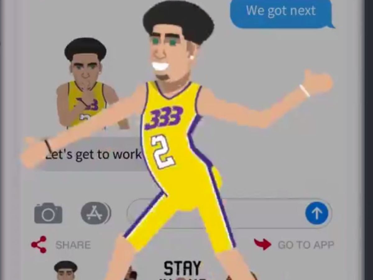 Big Baller Brand Emojis are available on iTunes - Sports Illustrated