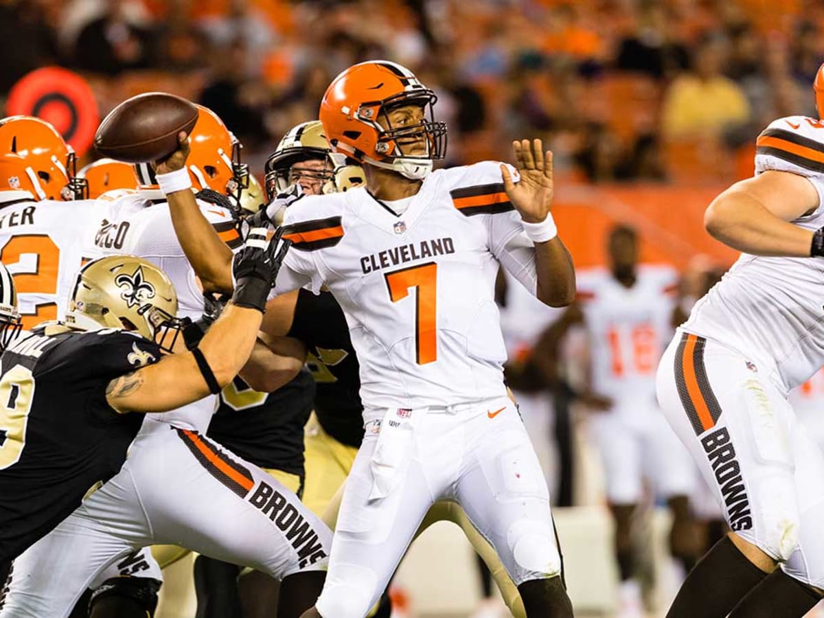 Browns Starting DeShone Kizer, Not Brock Osweiler, in Preseason Week 3 -  Sports Illustrated