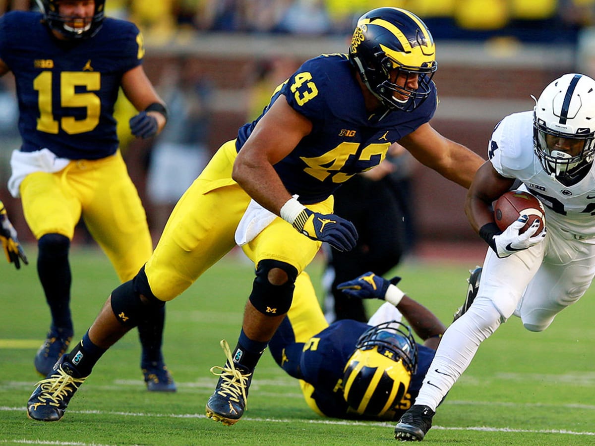 #43 Chris Wormley Michigan Wolverines College Football Men's