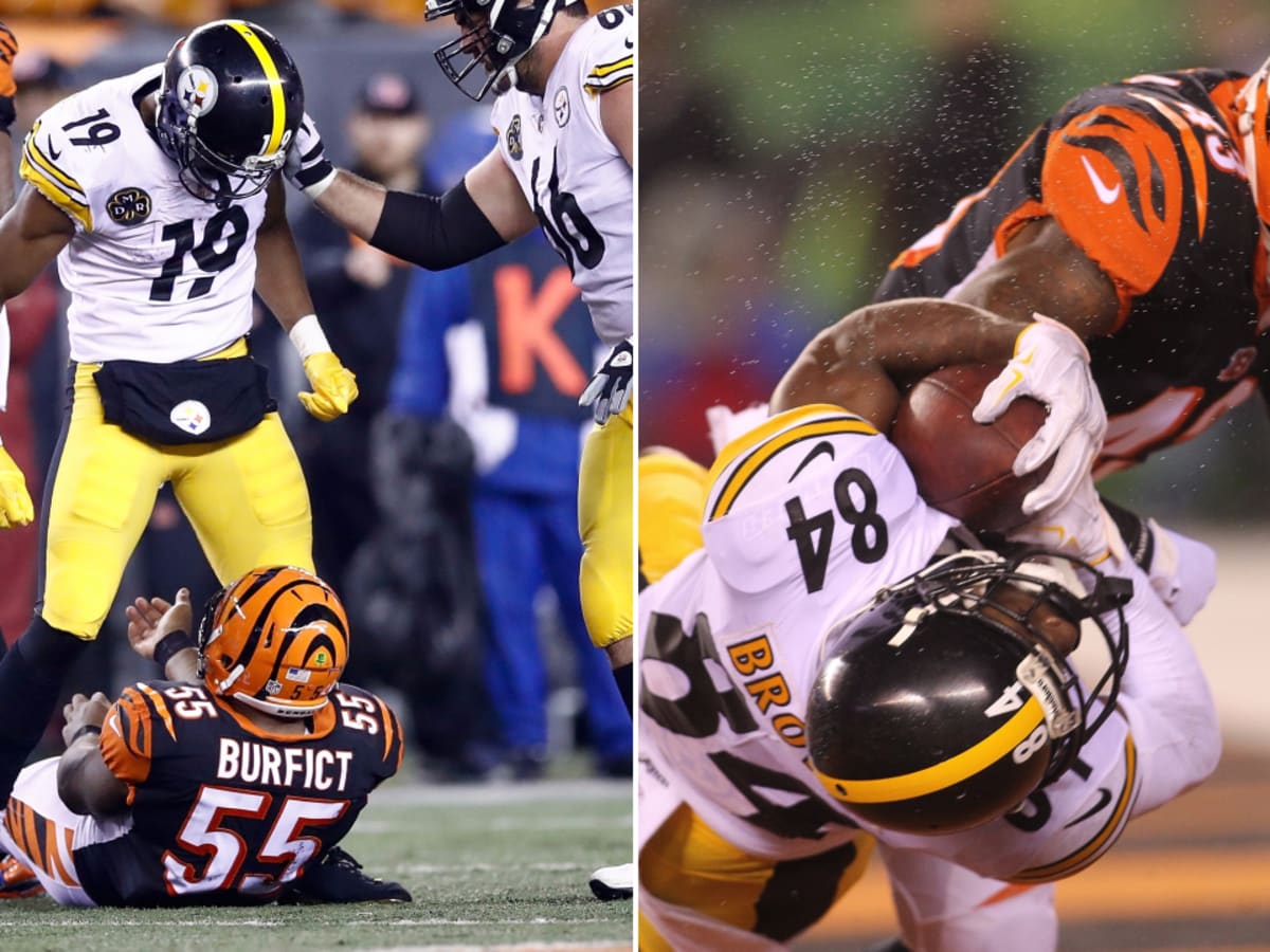 NFL suspends JuJu Smith-Schuster one game for hit on Vontaze Burfict and  taunting afterward