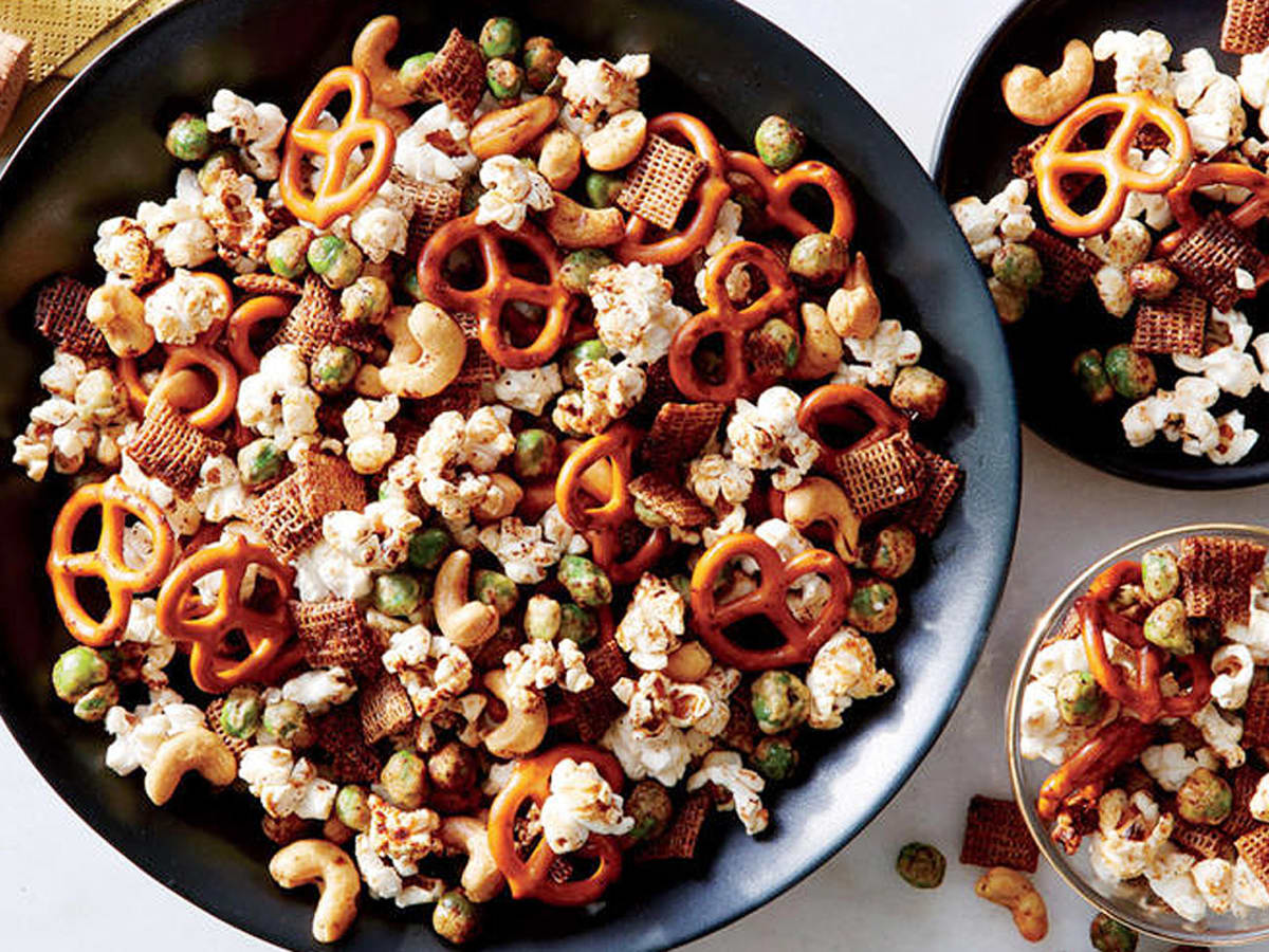 Sesame-Soy Nut and Pretzel Mix - Sports Illustrated