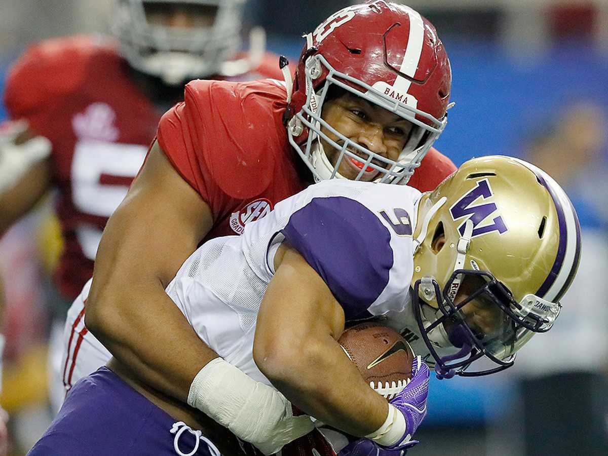 Jonathan Allen is a monster DL NFL Draft prospect