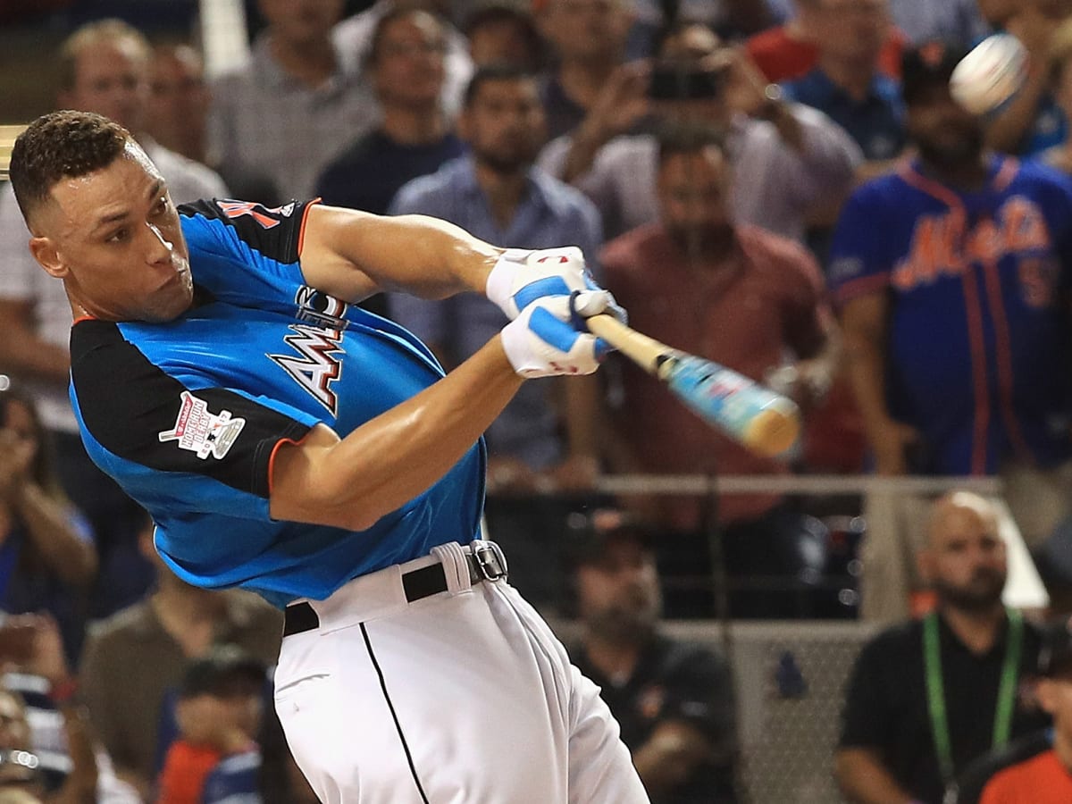 Aaron Judge hits Marlins Park roof on way to Home Run Derby title