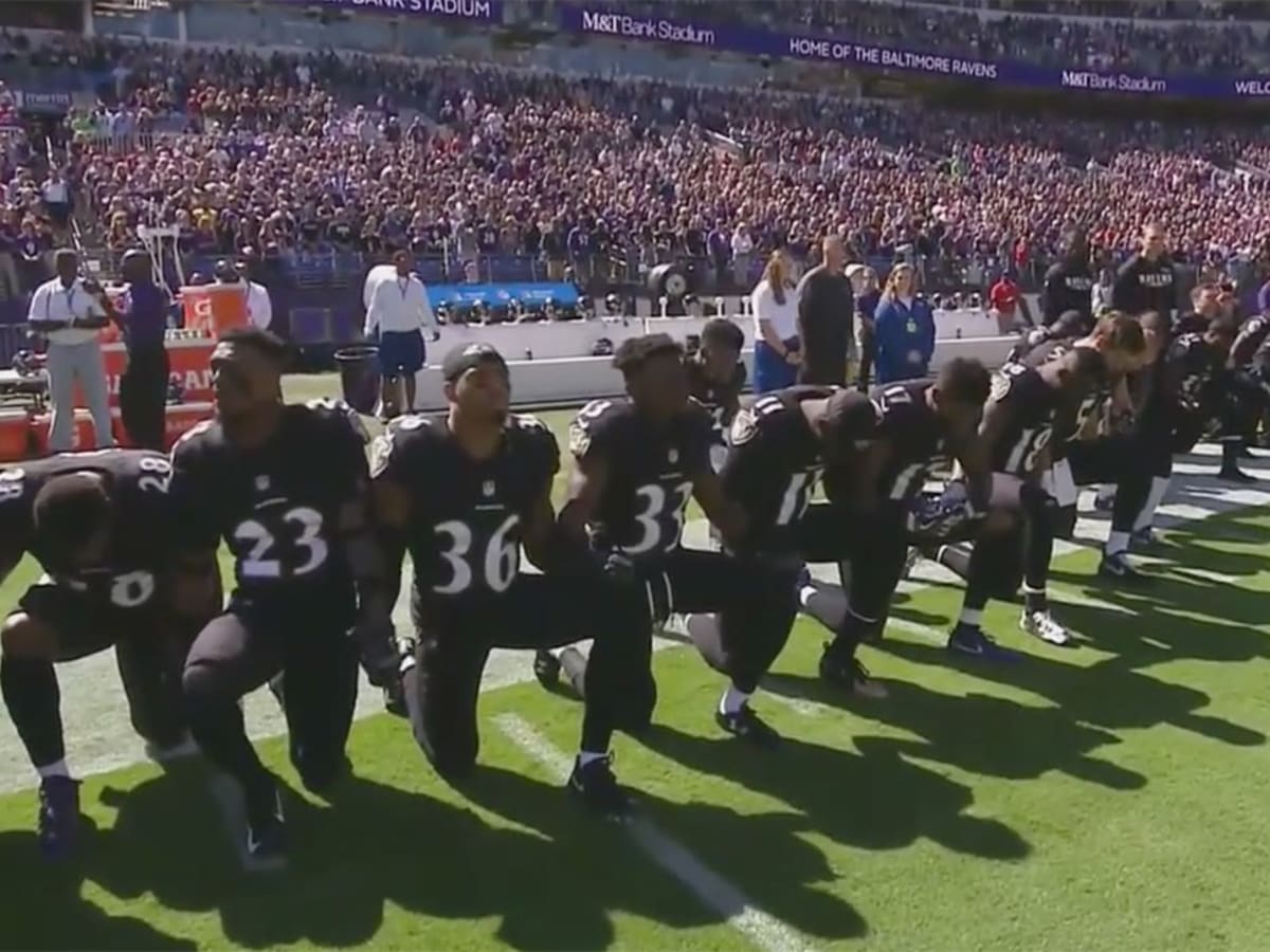 Ravens say team's protests during and before national anthem