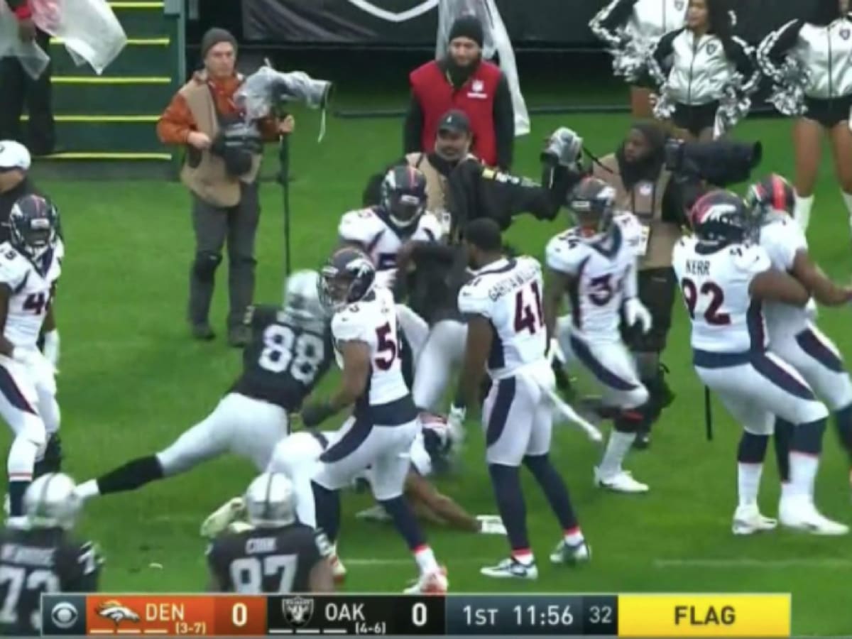 NFL fines Broncos, Raiders players after fight