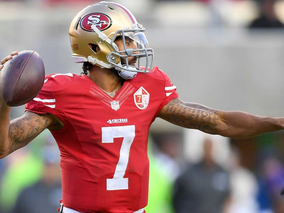 Colin Kaepernick rises to occasion as 49ers top Patriots