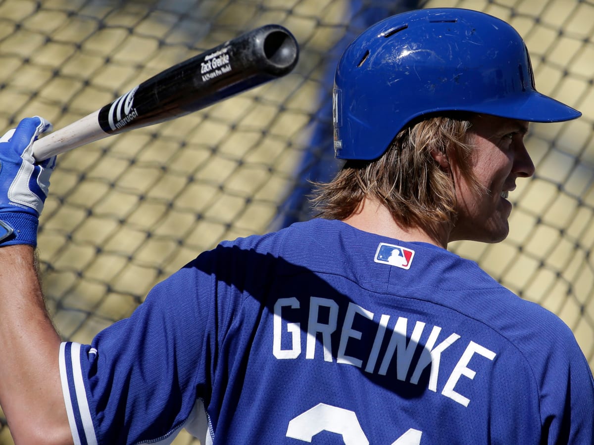 One year later – Zack Greinke still loves to hit