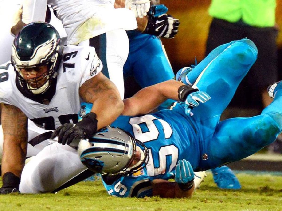 Panthers' Luke Kuechly in concussion protocol for third time in