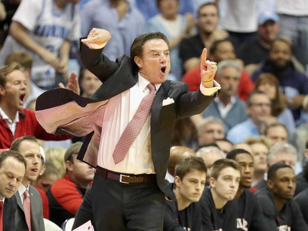 Rick Pitino Restrained After Exchange With Unc Fan Sports Illustrated