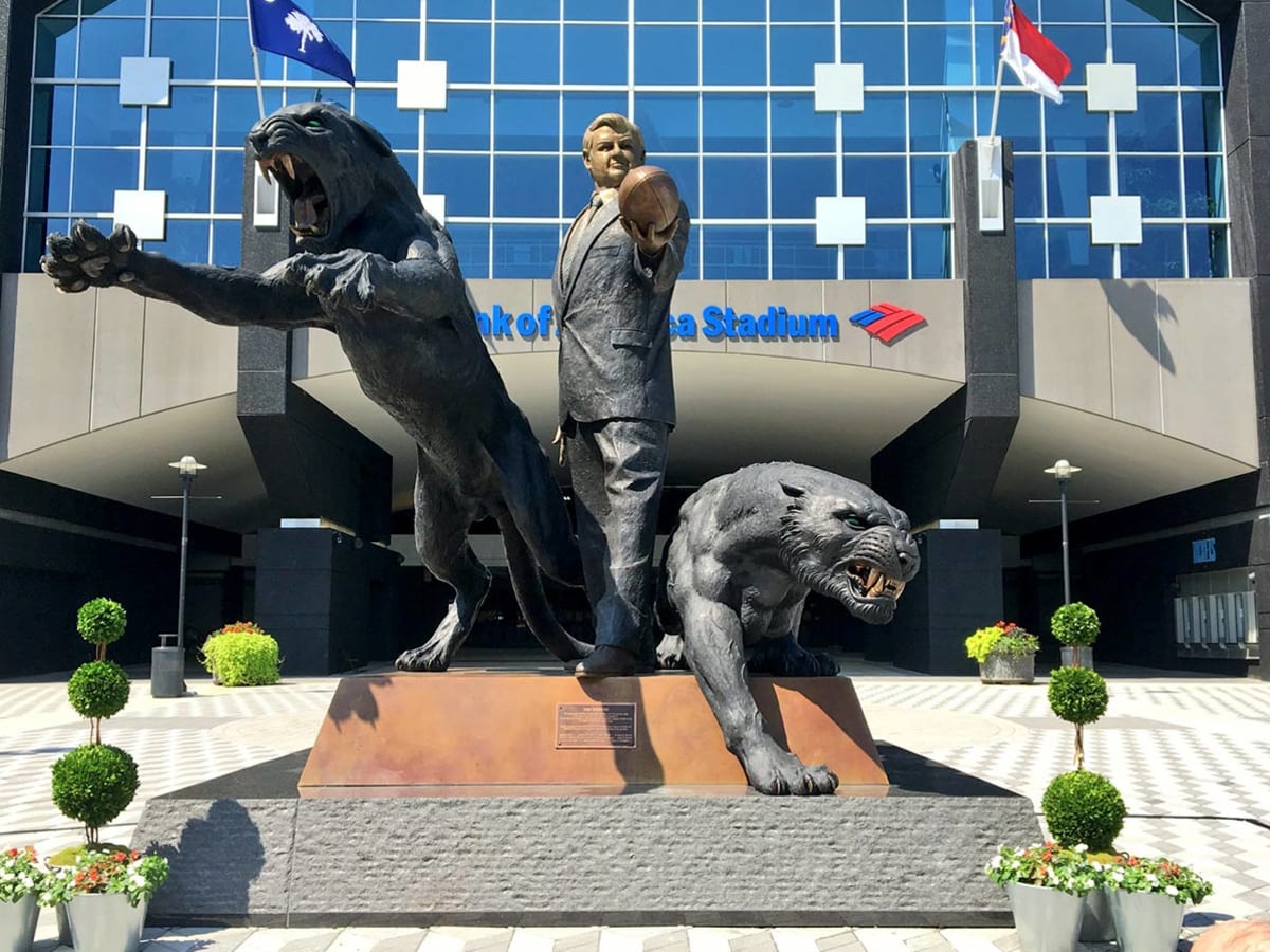 Bank of America Stadium - Carolina Panthers Art Print - the Stadium Shoppe