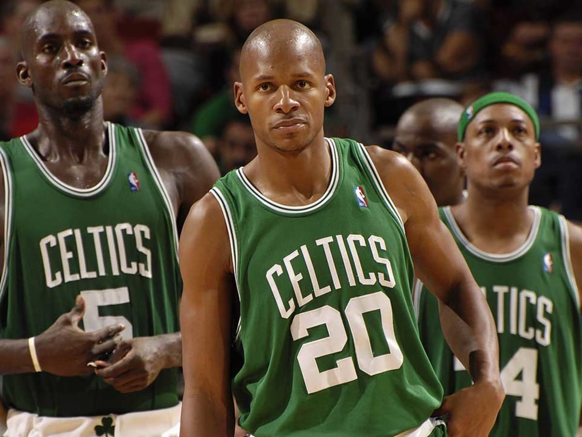 Kevin Garnett says Ray Allen should be 'next' Celtics jersey retired to the  rafters 