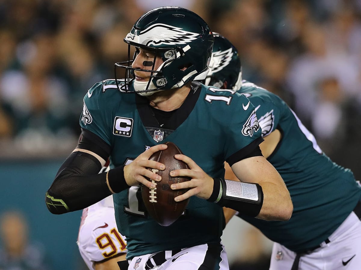 Eagles-Redskins: Carson Wentz's jersey ripped (photos) - Sports Illustrated