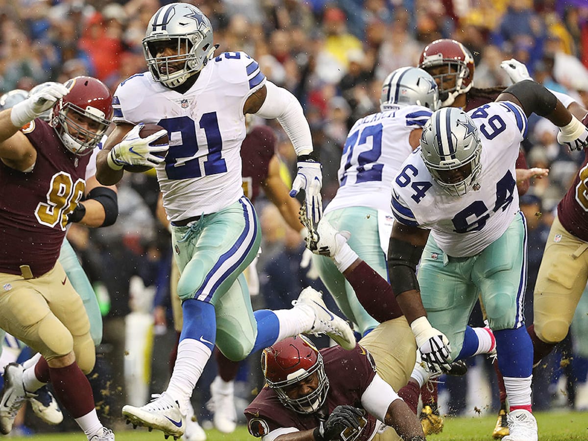 Cowboys 'Feed Zeke,' capitalize on mistakes to beat Redskins