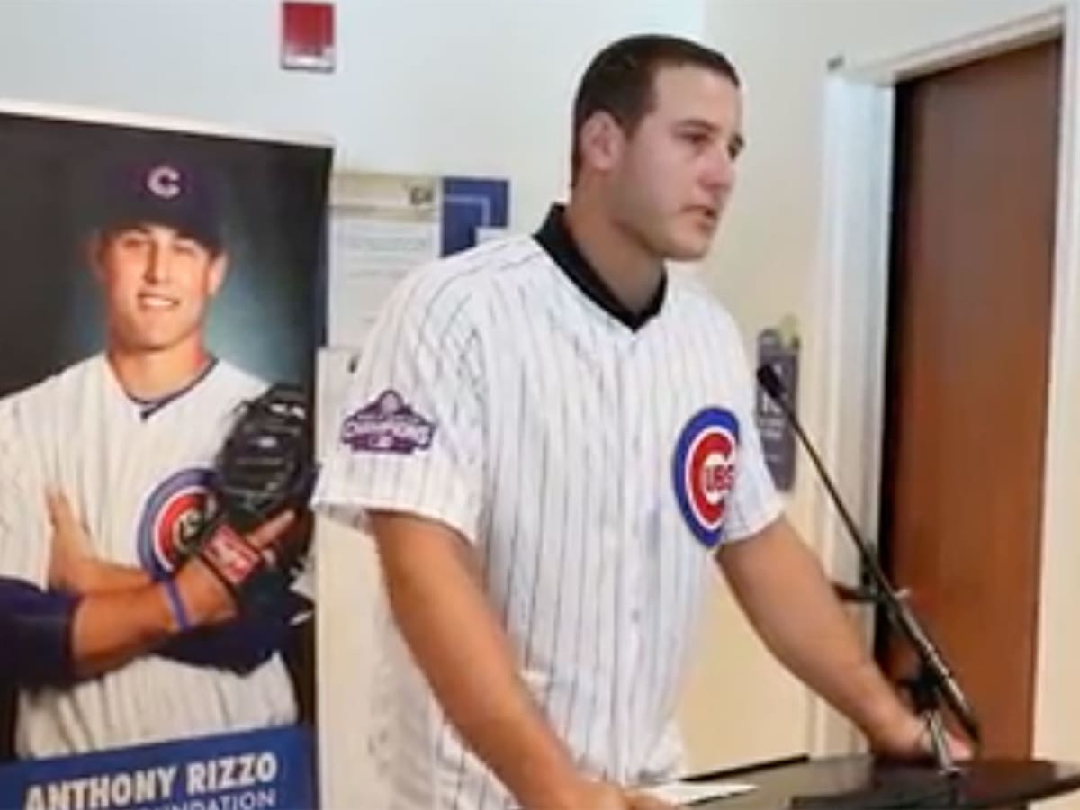 Cubs' Anthony Rizzo: Cancer survivor and heart of the team