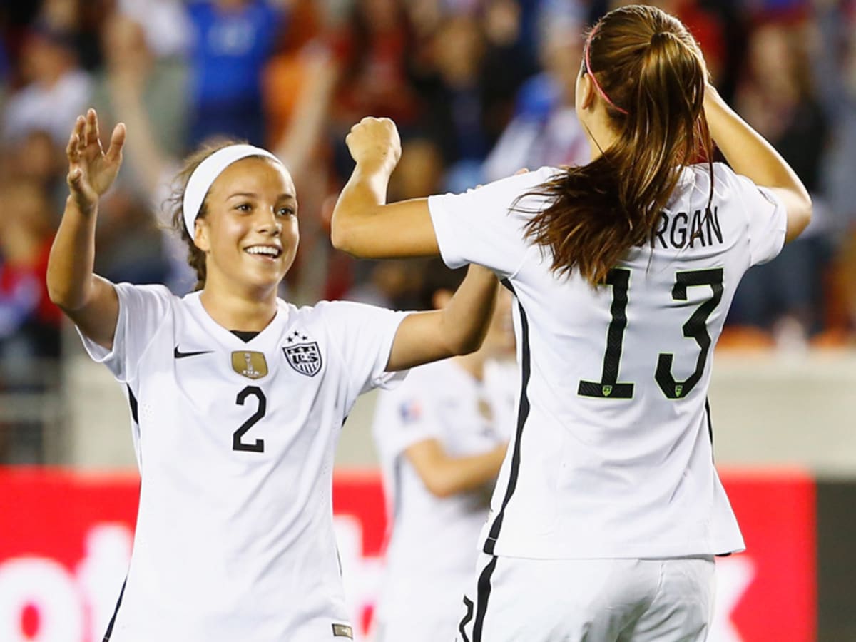 Mallory Pugh and Morgan Brian. (Instagram)  Female athletes, Olympics,  Women's soccer team