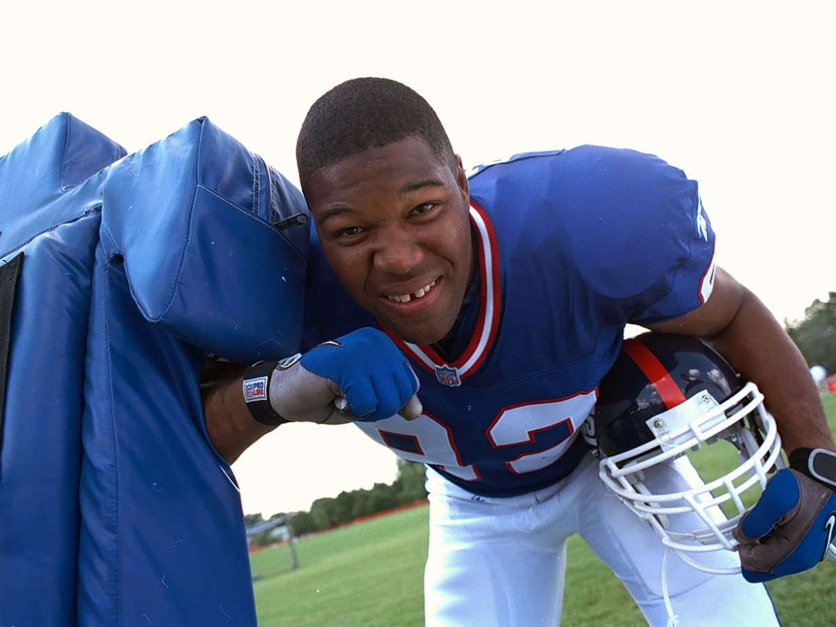 Michael Strahan - Giants vs Packers in Green Bay