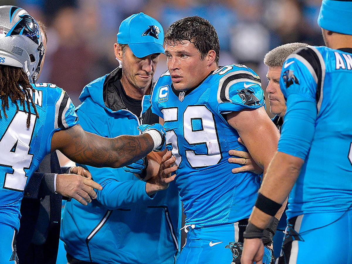 Panthers LB Luke Kuechly making progress since suffering concussion