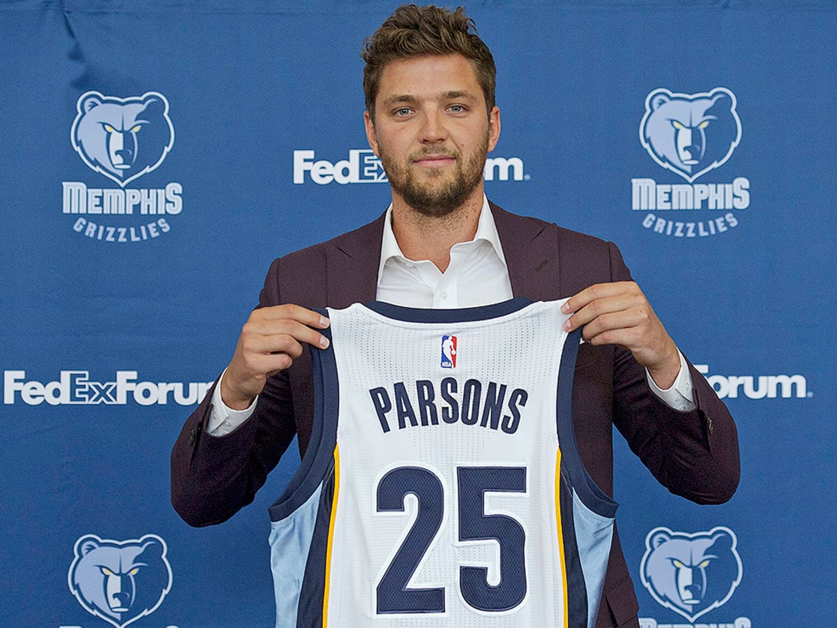 Movie Basketball Jersey Memphis Grizzlies #25 Chandler Parsons White