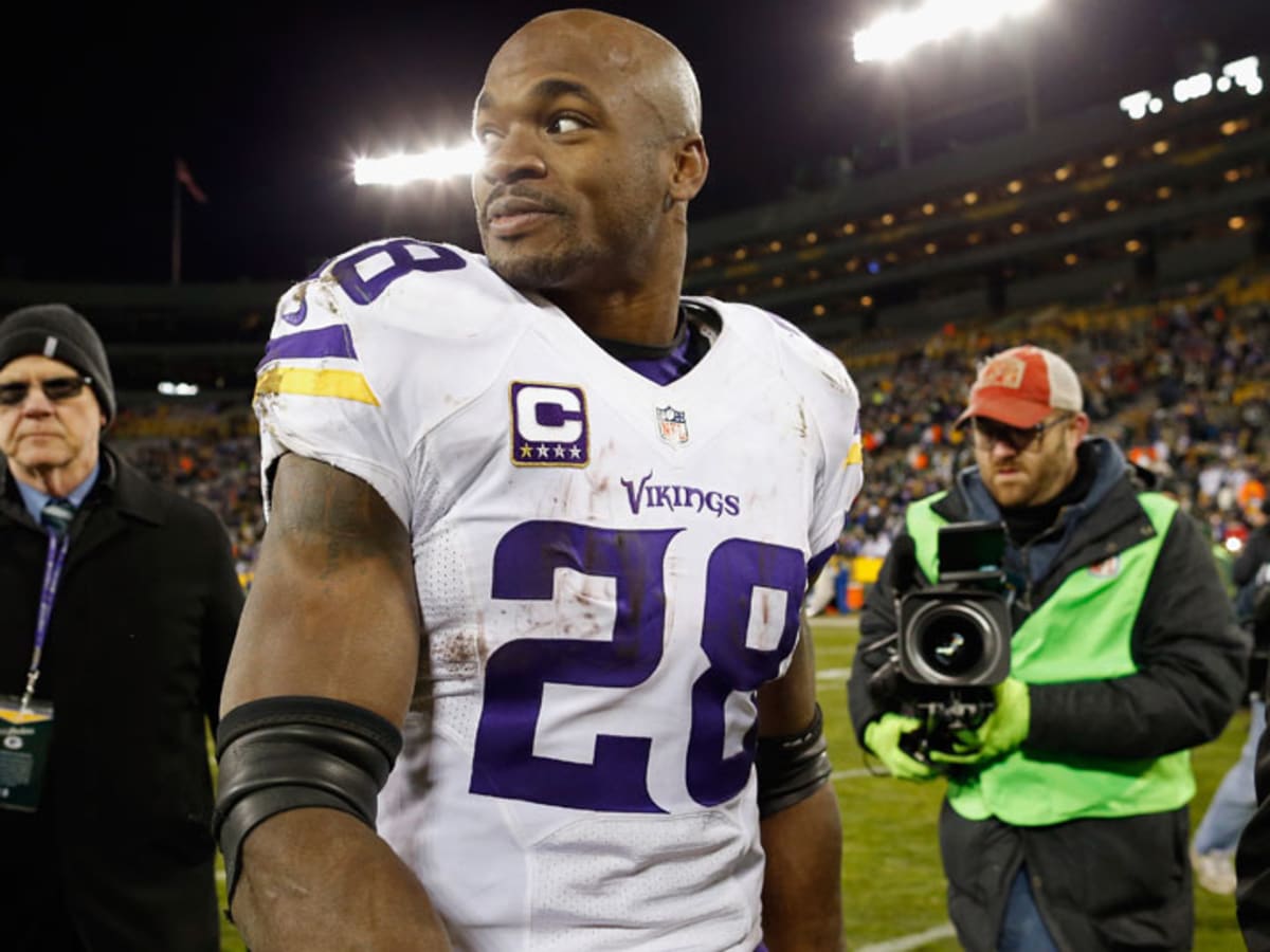 Adrian Peterson shows new status of Super Bowl Buccaneers