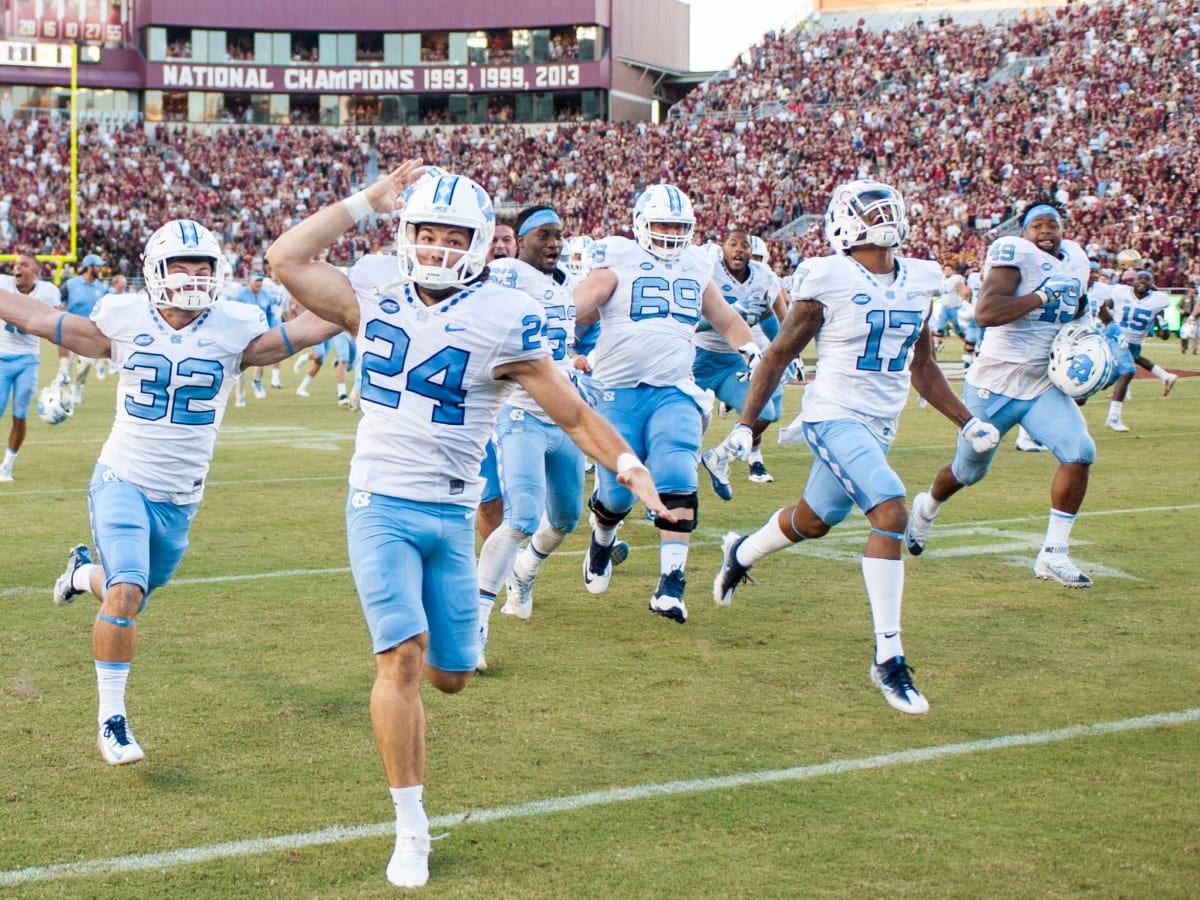 UNC's kicker did FSU's Tomahawk Chop in Tallahassee after nailing the  game-winner 