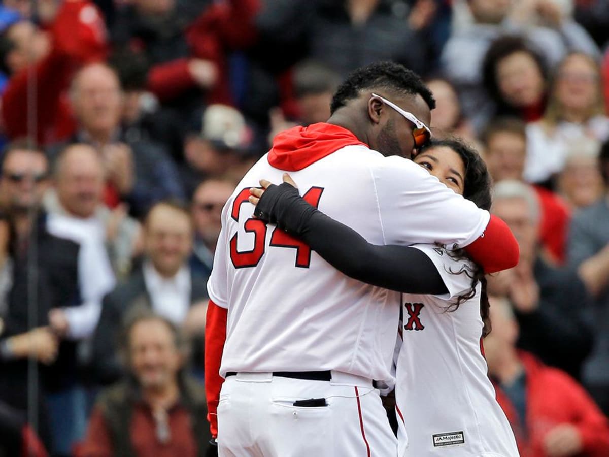 David Ortiz Gets Stuck Holding Baby During National Anthem, News, Scores,  Highlights, Stats, and Rumors