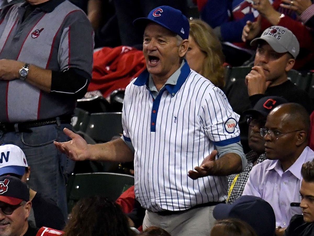 Bill Murray, LeBron and other celebrities at Game 7 of the Cubs-Indians  World Series