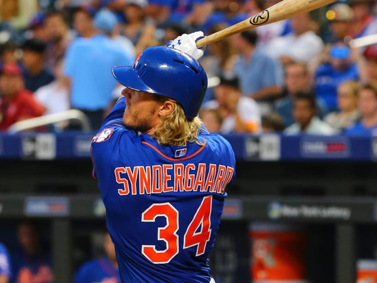 Angels' pitcher Noah Syndergaard hit hard in return to New York, Yankees  win series opener