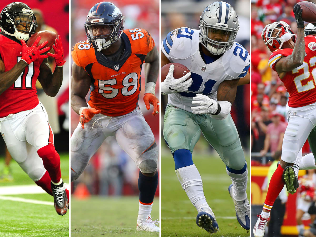 NFL Midseason All Pro Team: Julio Jones, Ezekiel Elliott - Sports  Illustrated