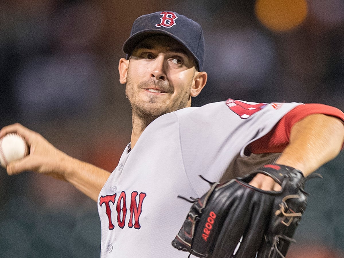 These are 2016 file photos showing, from left, Cleveland Indians' Corey  Kluber, Boston Red Sox' Rick Porcello and Detroit Tigers' Justin Verlander.  Tight races are expected for the Cy Young awards …