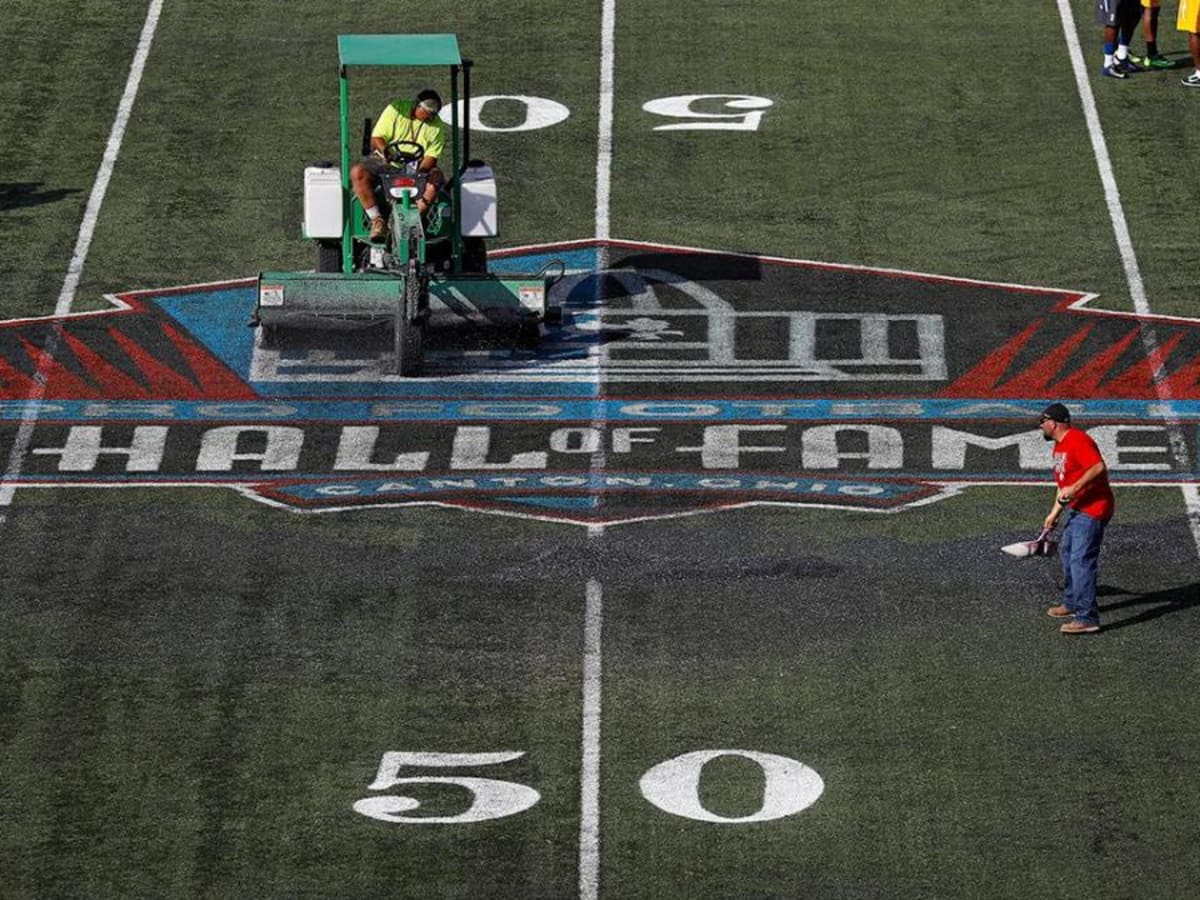 Congealed Paint Forces Cancellation Of NFL's Hall Of Fame Game : NPR