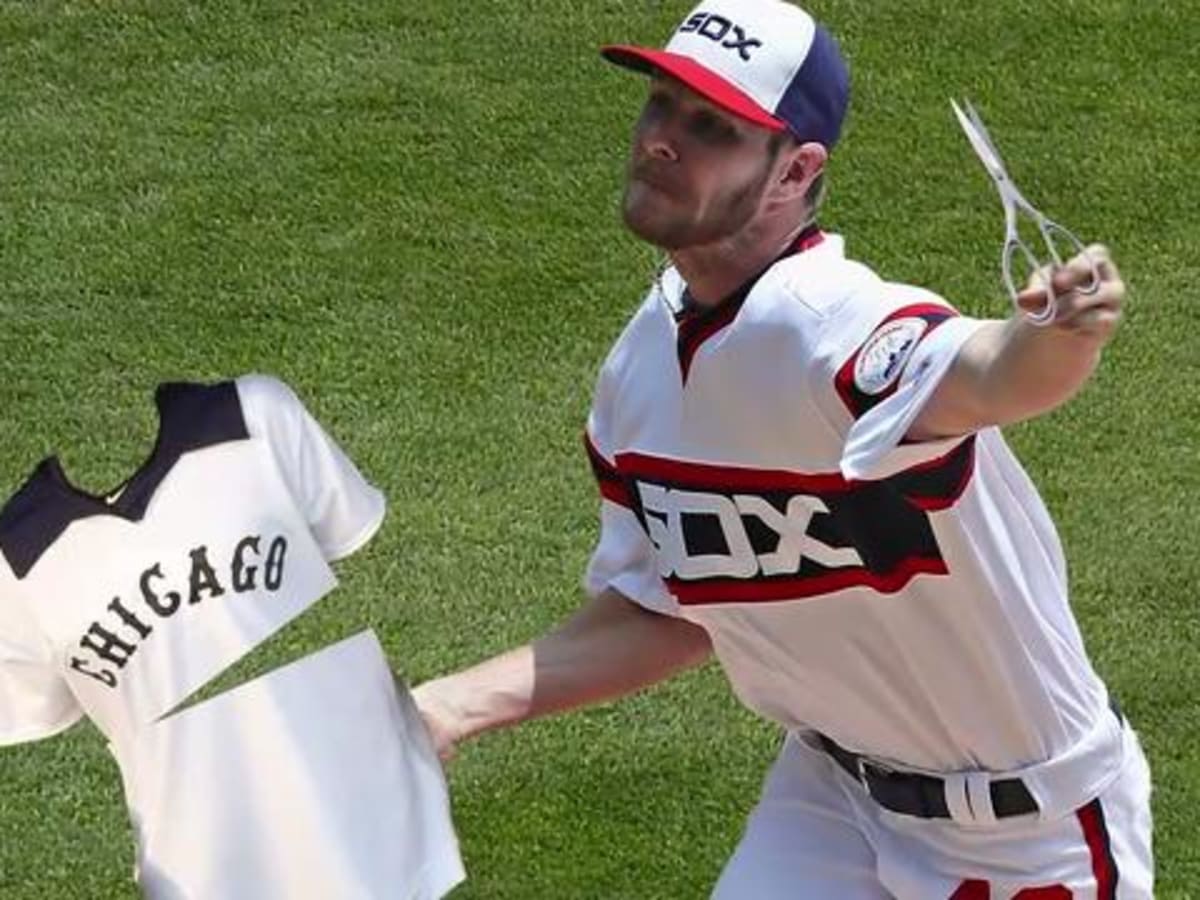 Chris Sale cut up all of the White Sox' throwback jerseys because he didn't  like them - The Washington Post