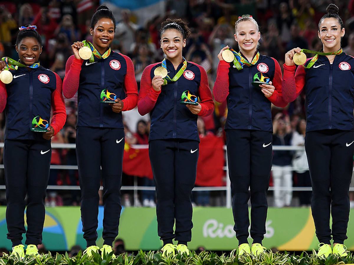 U S Women Wins Gold In Olympic Gymnastics Team Final Sports Illustrated