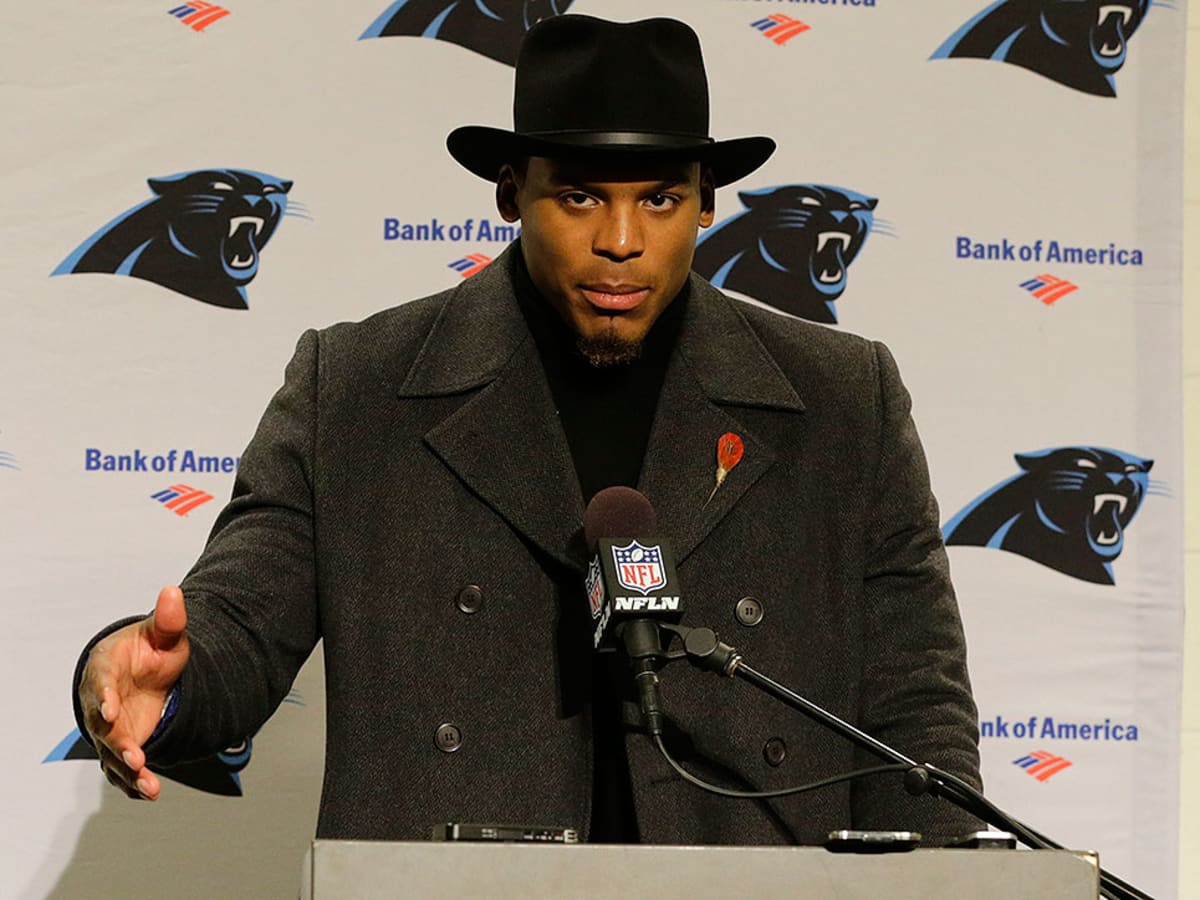 Panthers' Ron Rivera leaves presser when pressed on Cam Newton