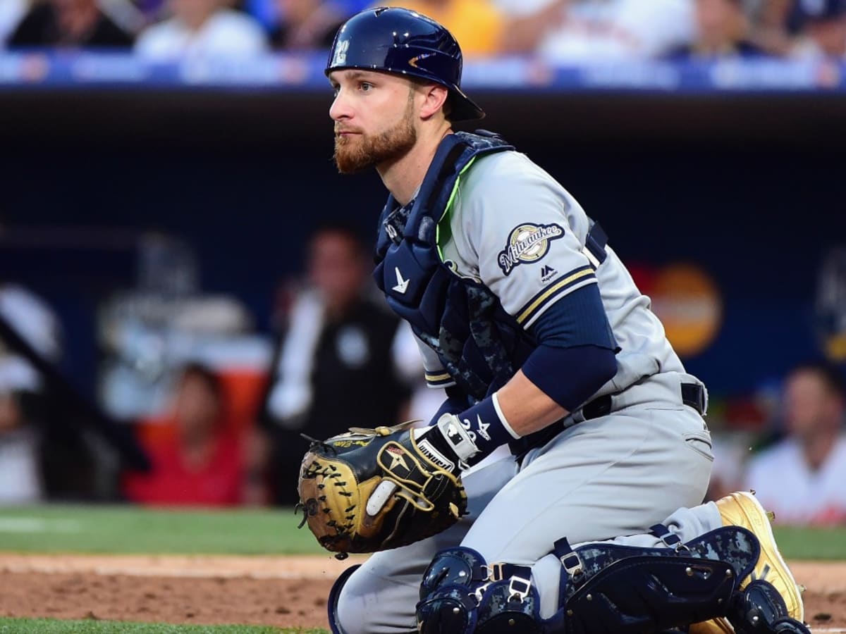 Jonathan Lucroy Brewers Signed Auto 8x10 **4219