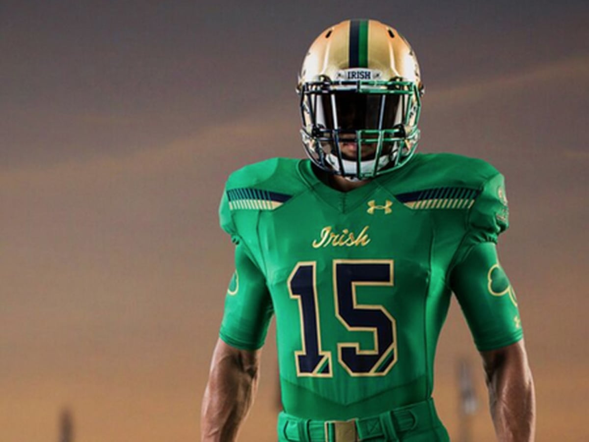 Here's every Shamrock Series uniform Notre Dame has worn since the  tradition began - Saturday Road