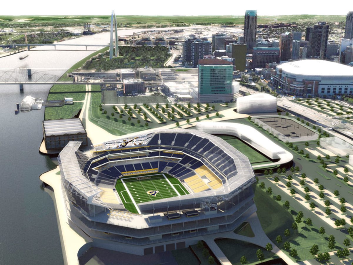 Rams settlement money: Officials pay off never-built riverfront