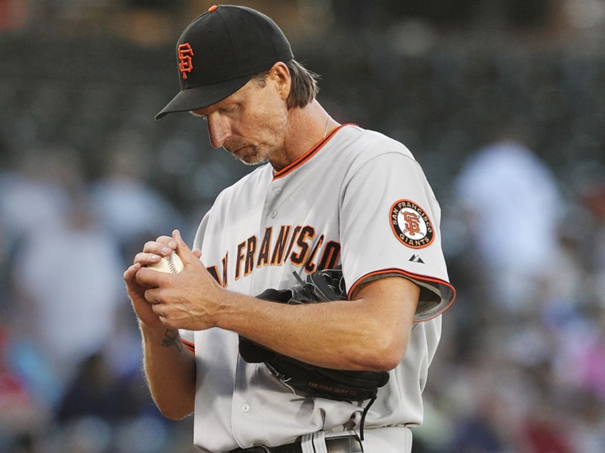Former San Francisco Giants pitcher Randy Johnson elected to