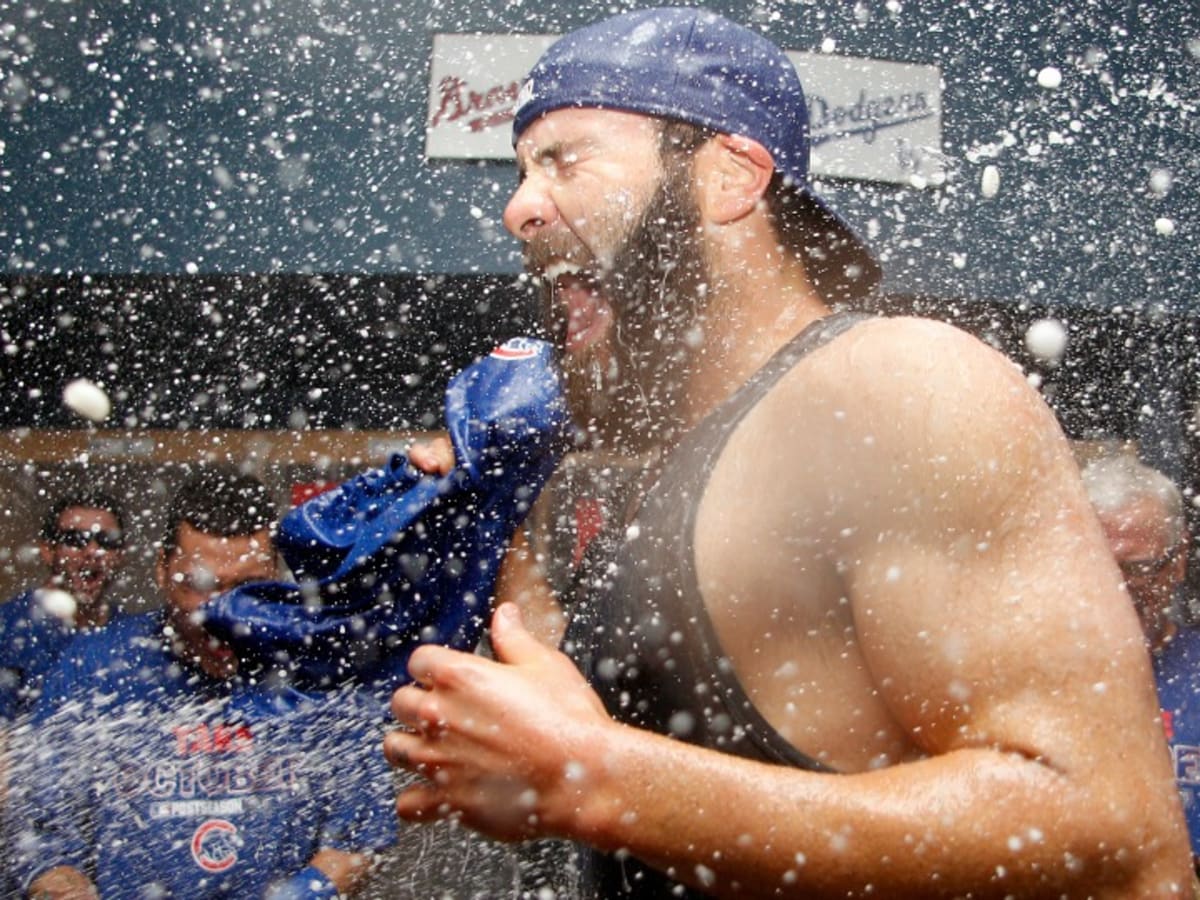 OUTTAKES with Jake Arrieta and his son Cooper 