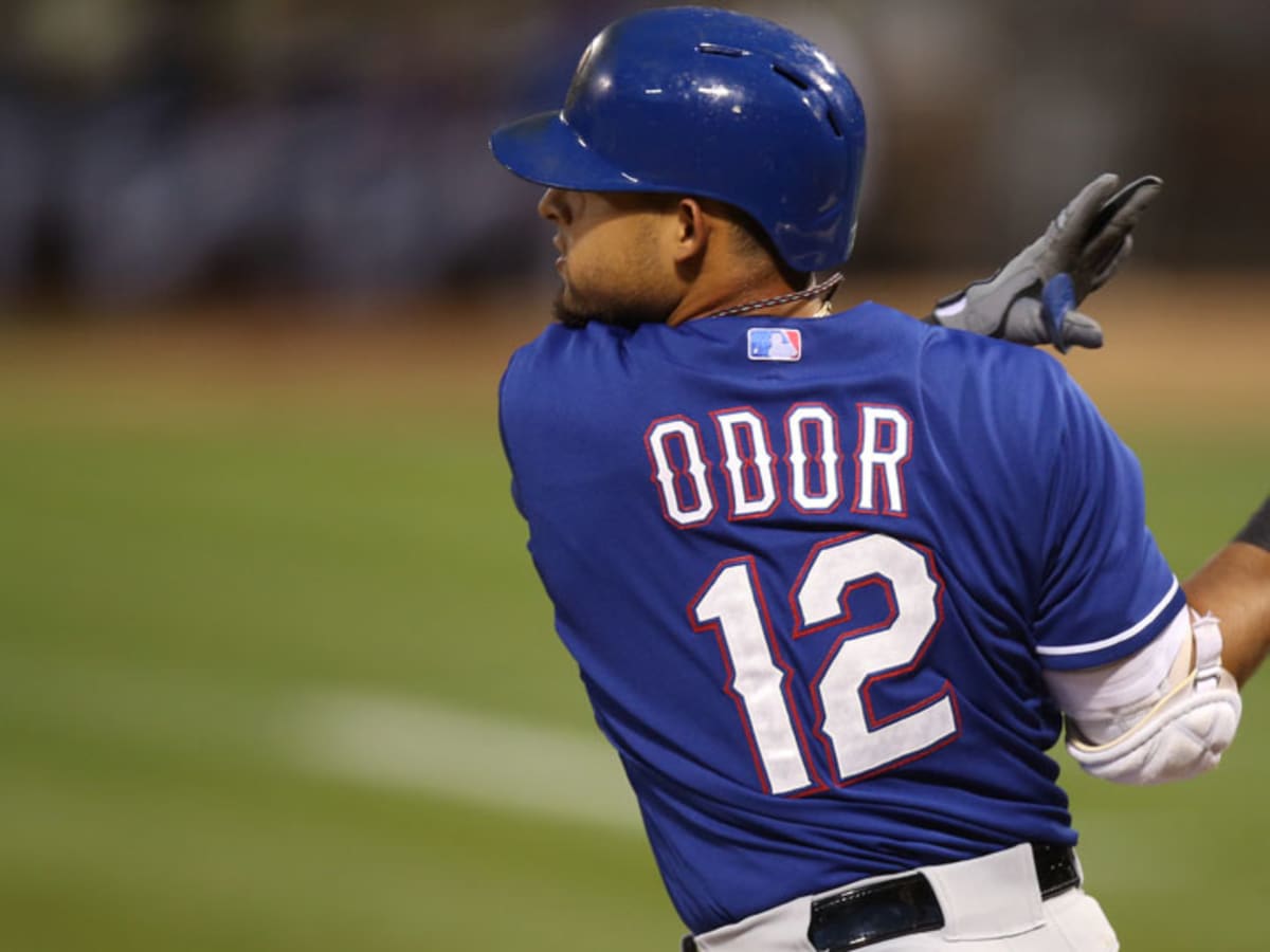 Rougned Odor plays with brother Rougned Odor