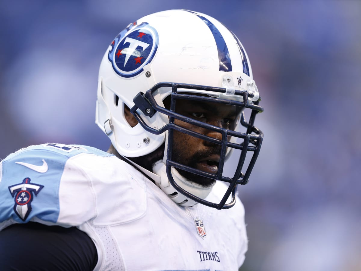 Dec. 13, 2010 - Houston, Texas, United States of America - Baltimore Ravens  offensive tackle Michael Oher (74) checks out the replay during the game  between the Houston Texans and the Baltimore