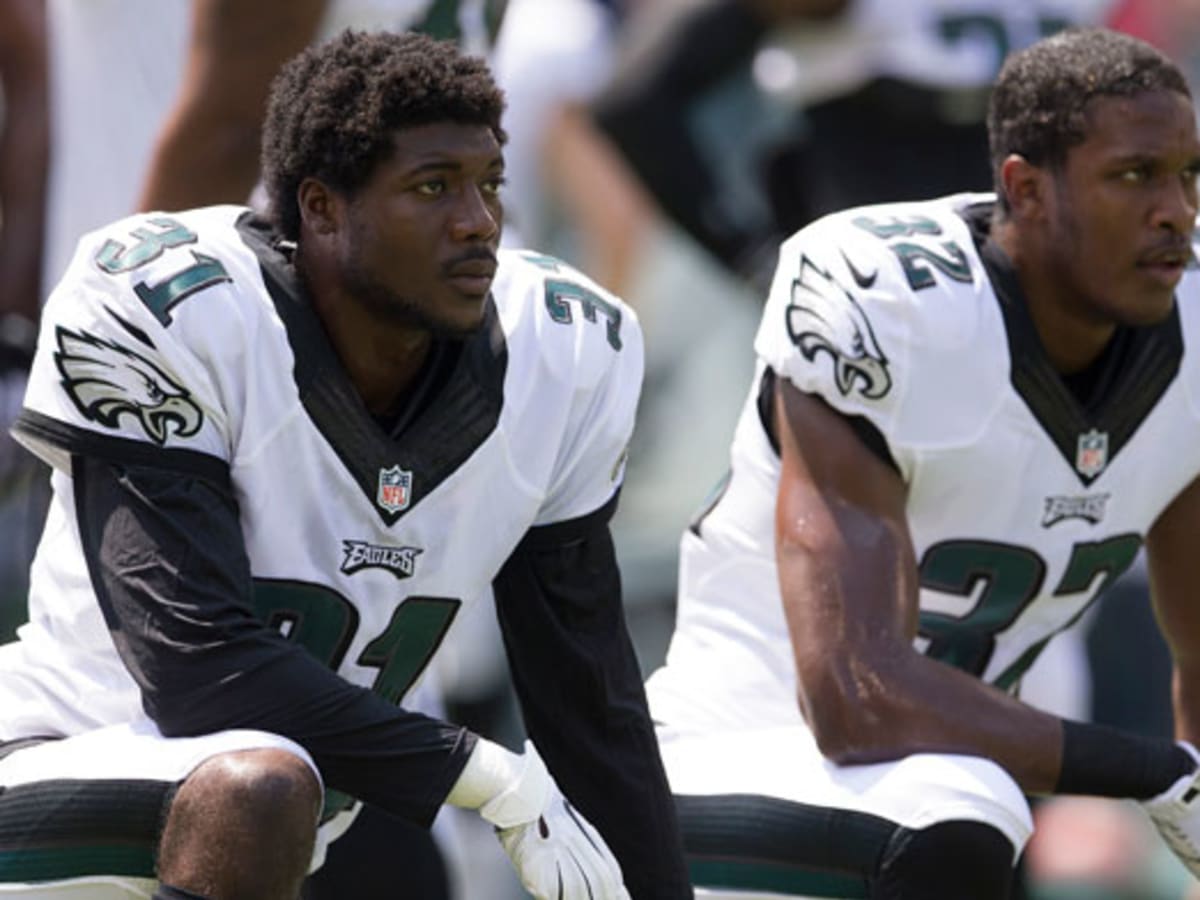 Eagles jersey numbers for Bryon Maxwell, Sam Bradford, Kiko Alonso