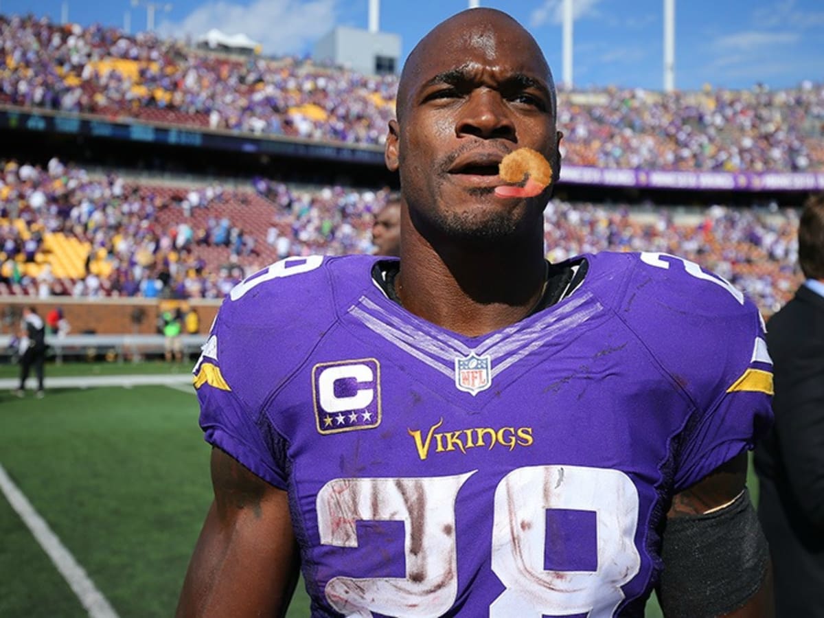 Minnesota Vikings RB Adrian Peterson has shrimp allergy - Sports