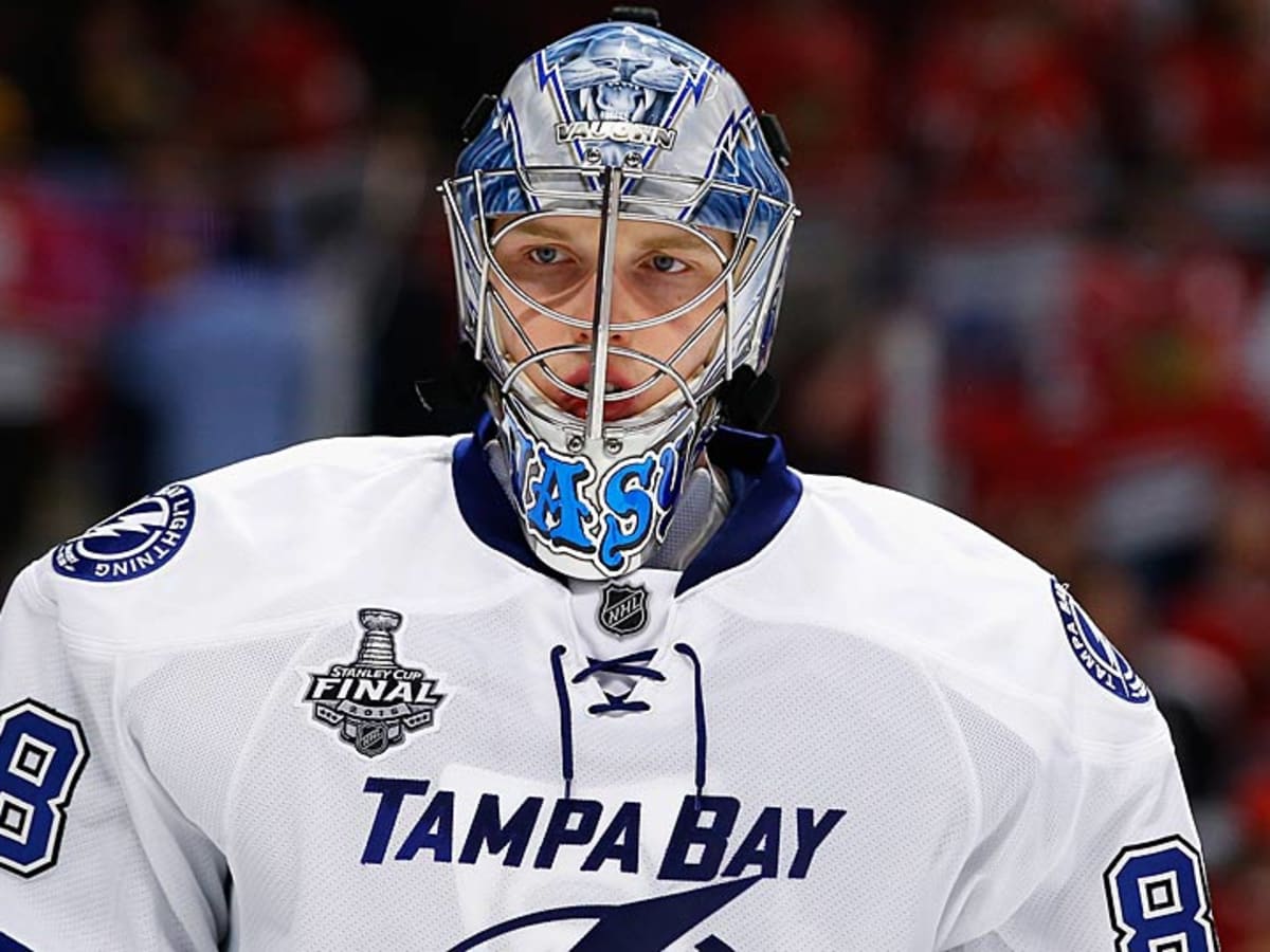 Andrei Vasilevskiy Signed Tampa Bay Lightning Jersey w/Stanley Cup